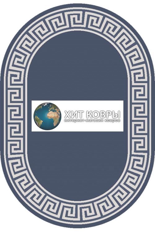 Российский ковер Флурлюкс 51407-50622 овал